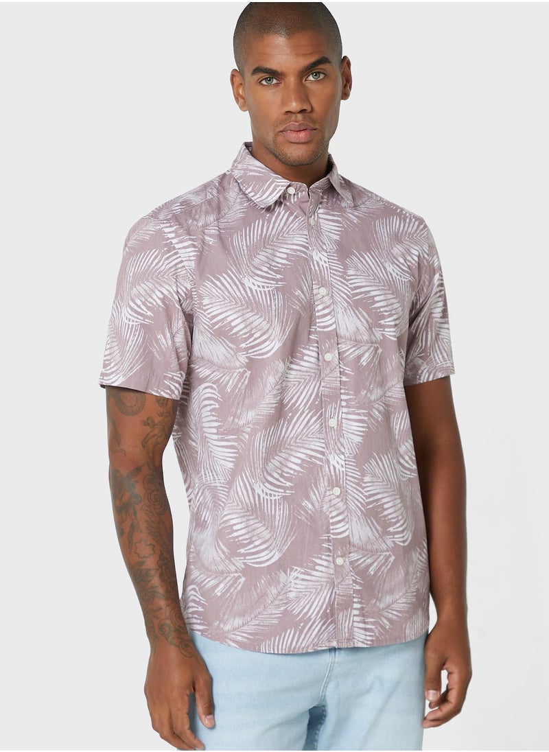 Only & Sons - Casual Printed Regular Fit Shirt - Image 1
