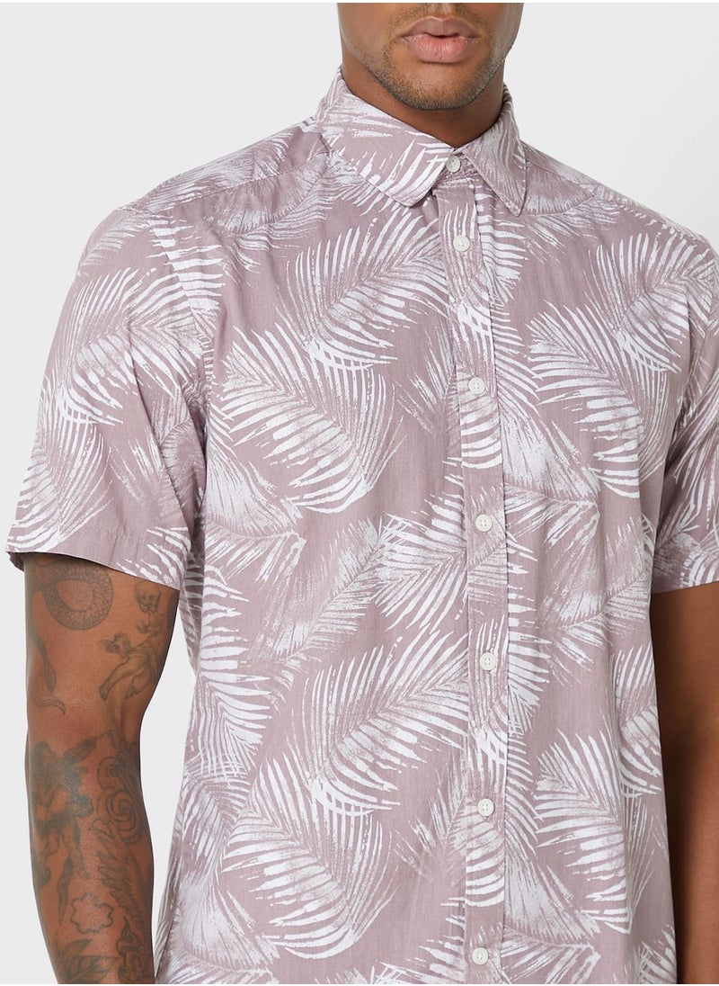 Only & Sons - Casual Printed Regular Fit Shirt - Image 1