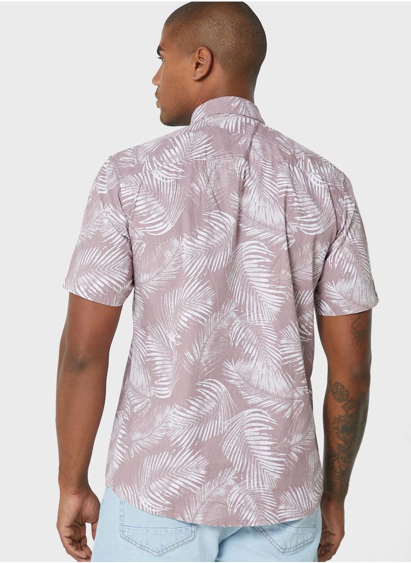 Only & Sons - Casual Printed Regular Fit Shirt - Image 1