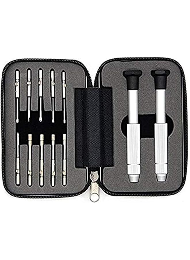 PROMASS promass Repair sunglasses glasses frame reading glasses precision screwdriver nut driver tool kit set (12 pieces)  - Image 1