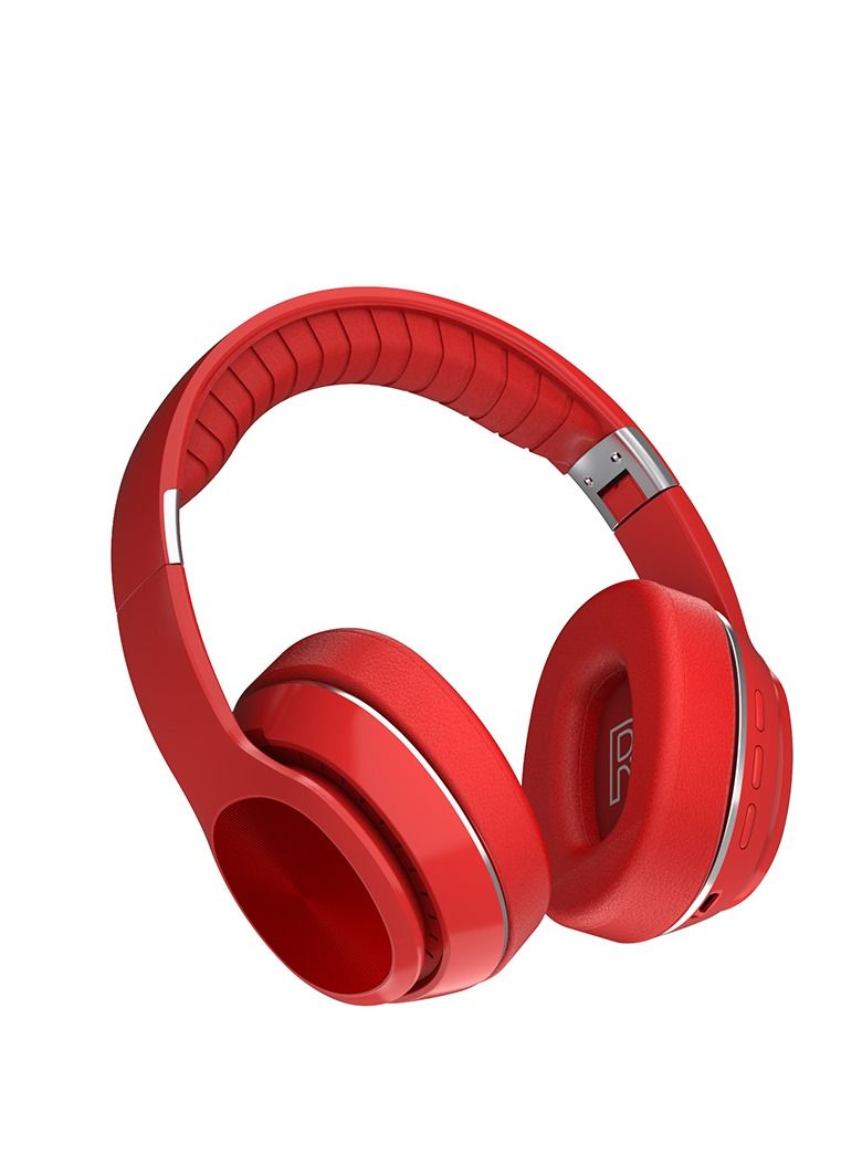 GULFLINK 200mah Bluetooth Wireless Headphones for Teens Adults Red - Image 5