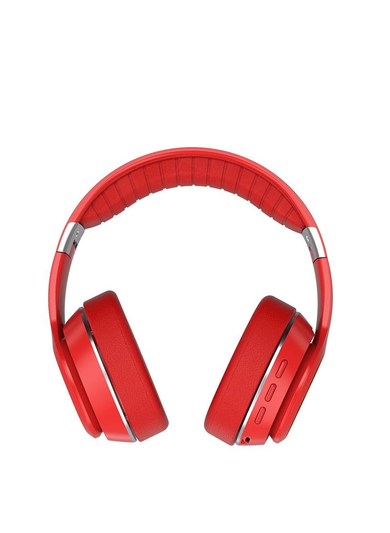 GULFLINK 200mah Bluetooth Wireless Headphones for Teens Adults Red - Image 2