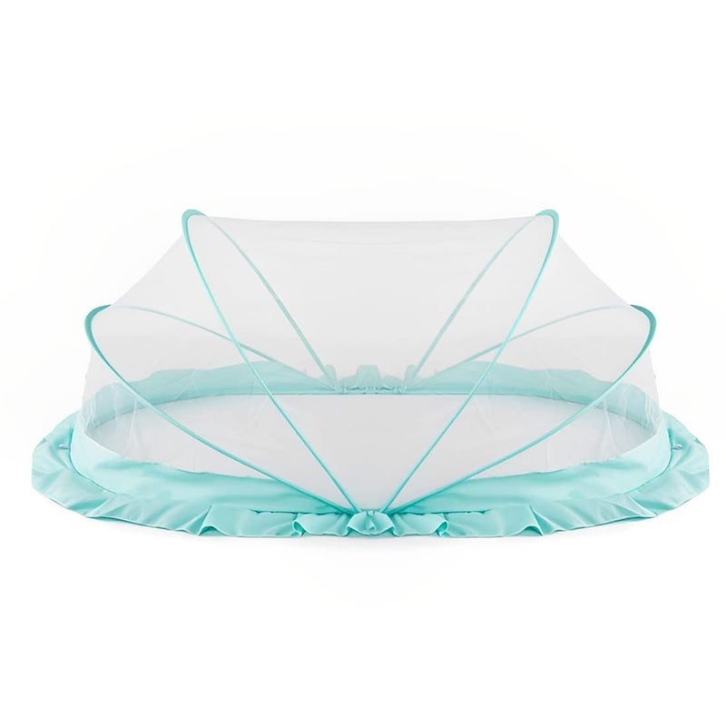 SUNBEET Foldable Baby Mosquito Net, Bottomless Net for Infants, for Safe & Easy Use | Ensures Your Baby's Safe Sleep 135 x 65 x 65cms, for Babies & Toddlers - Image 1