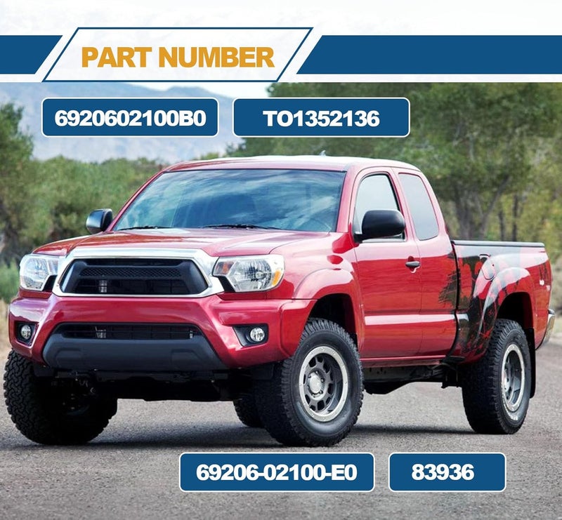 RBOKO Driver and Passenger Side Interior Door Handles for Toyota and Pontiac - Beige - Image 4