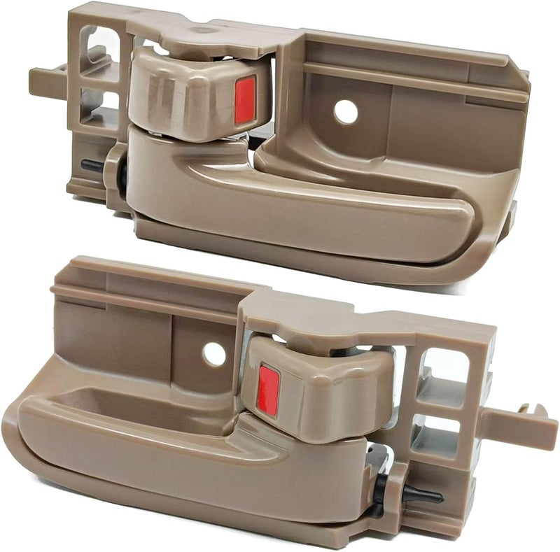 RBOKO Driver and Passenger Side Interior Door Handles for Toyota and Pontiac - Beige - Image 1