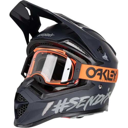 Oakley Airbrake MX Goggles, Moto Orange B1B w Clear - Image 5