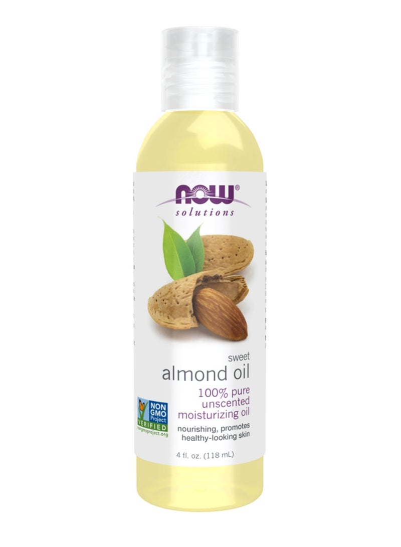 now Sweet Almond Oil 118ml Of two pieces - Image 2