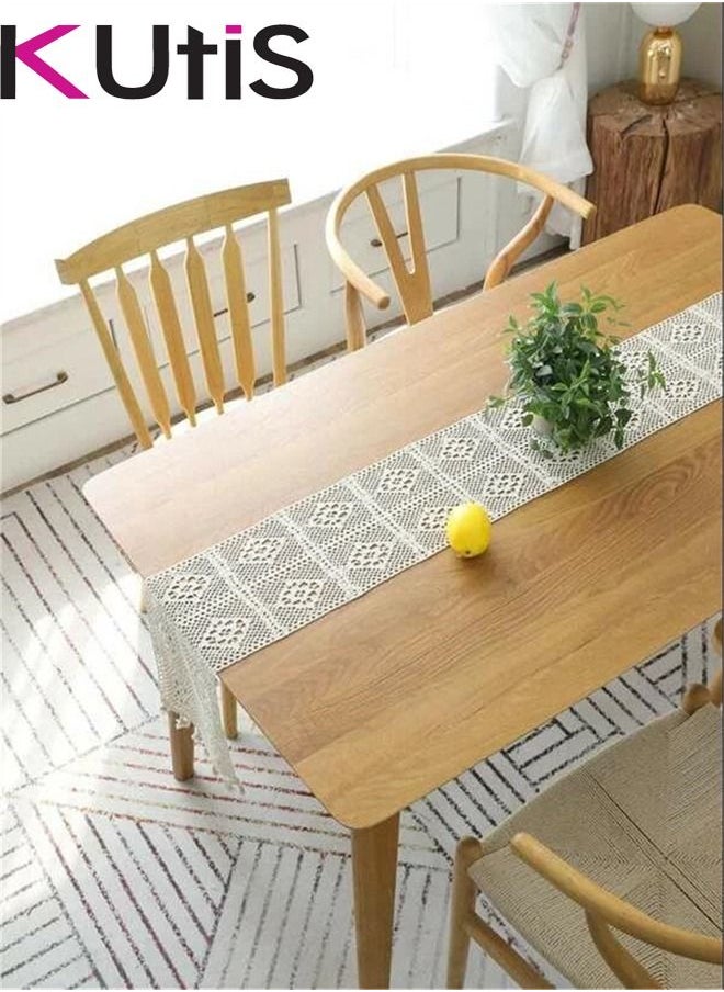 Kutis - Hollow Lace Table Runner 180x24 centimeter - Image 1
