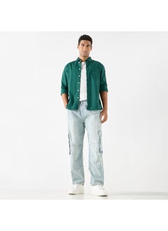 Lee Cooper Solid Relaxed Fit Jeans with Pockets - pzsku/Z17B89F21FB20DF98DC25Z/45/_/1732382114/9f69d51d-5980-40b1-93bb-5d44fbb77533