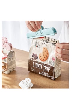 Excefore Chip Clips Bag Clips, Food Bag Clips, Heavy Duty Chip Clips, Snack Bags and Food Bags Clips, Large Bag Clips for Food Storage, for Bread Bags, Snack Bags and Food Bags (6 Pcs, White)  - Image 5