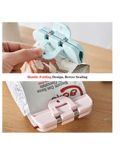 Excefore Chip Clips Bag Clips, Food Bag Clips, Heavy Duty Chip Clips, Snack Bags and Food Bags Clips, Large Bag Clips for Food Storage, for Bread Bags, Snack Bags and Food Bags (6 Pcs, White)  - Image 2