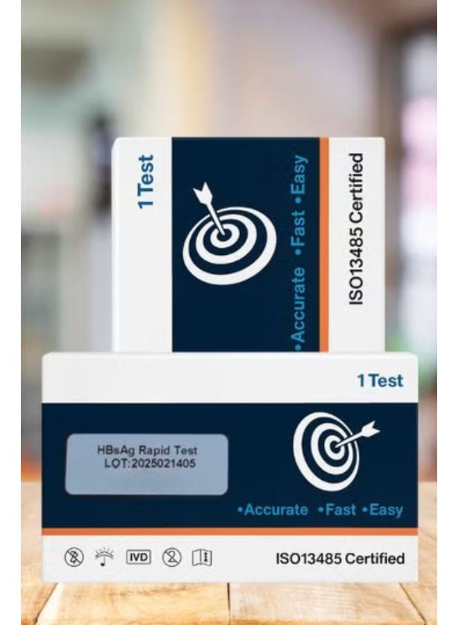 Accurate, Fast and Easy HBsAg Rapid Test Kit - Reliable Hepatitis B Surface Antigen Detection - Image 3