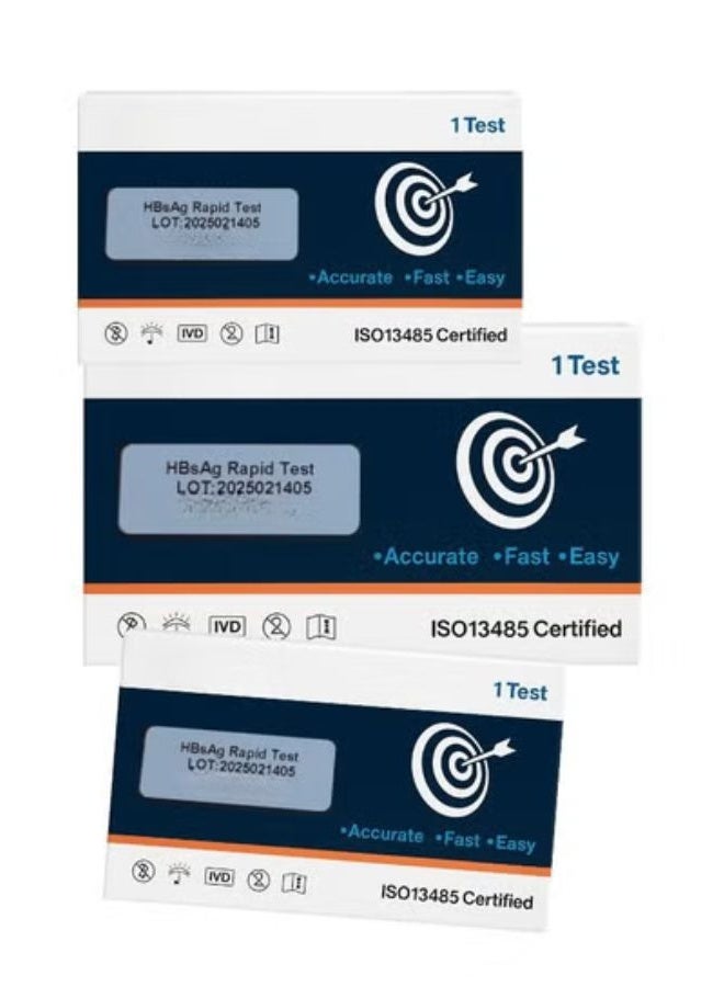 Accurate, Fast and Easy HBsAg Rapid Test Kit - Reliable Hepatitis B Surface Antigen Detection - Image 2