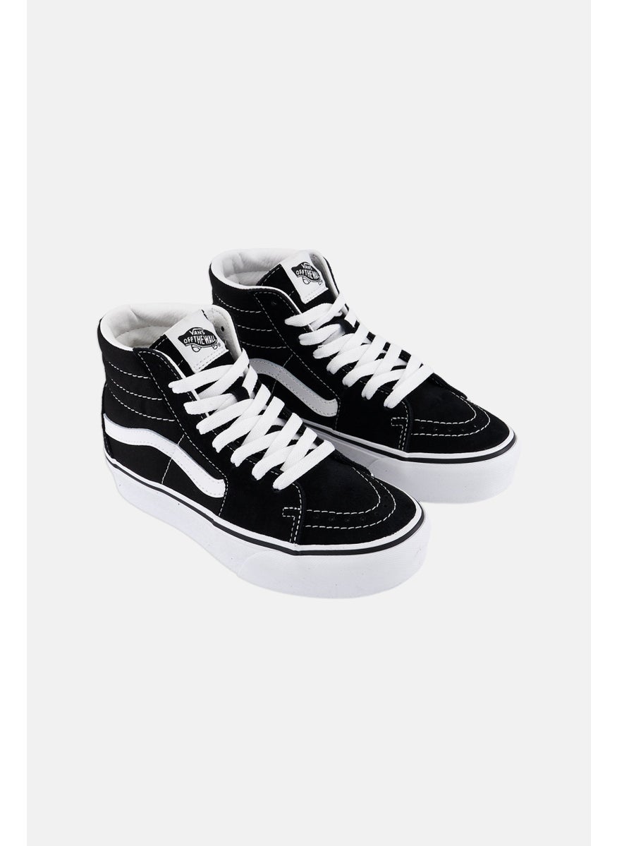 VANS - Women Sk8-Hi Platform Lace Up Shoes, Black - Image 1