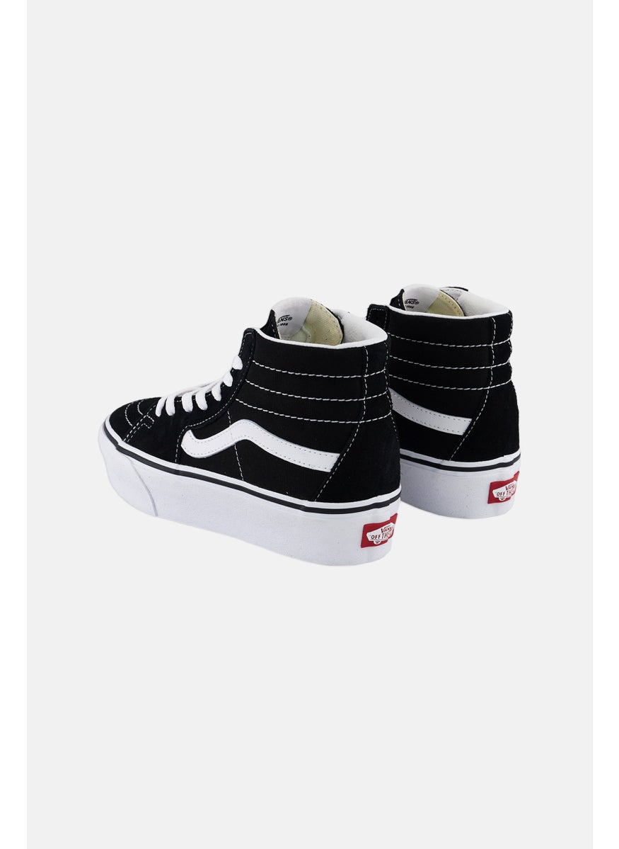 VANS - Women Sk8-Hi Platform Lace Up Shoes, Black - Image 1