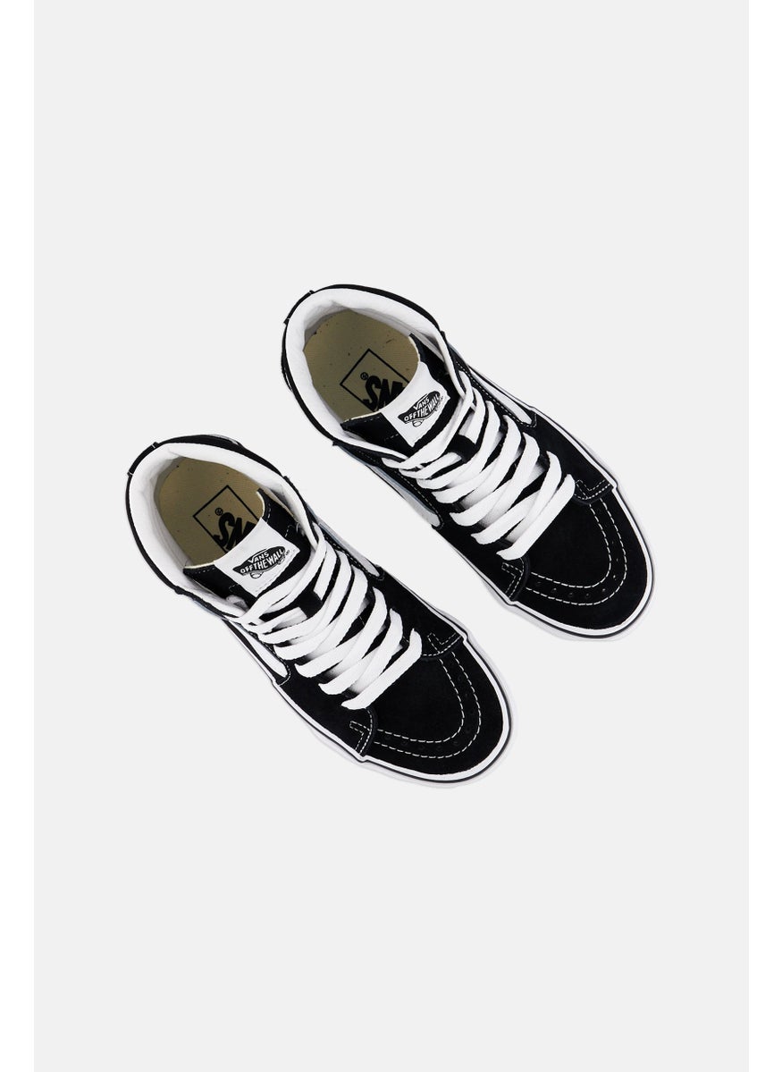 VANS - Women Sk8-Hi Platform Lace Up Shoes, Black - Image 1