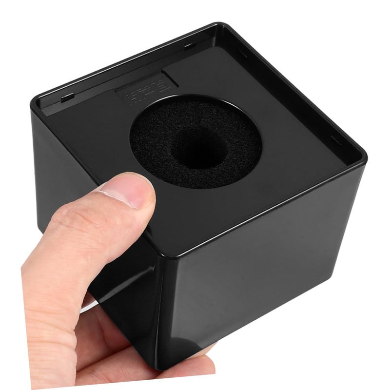 3 Pcs Abs Mic Logo Flag Station Cube For Interviews News Ktv Karaoke - Image 5