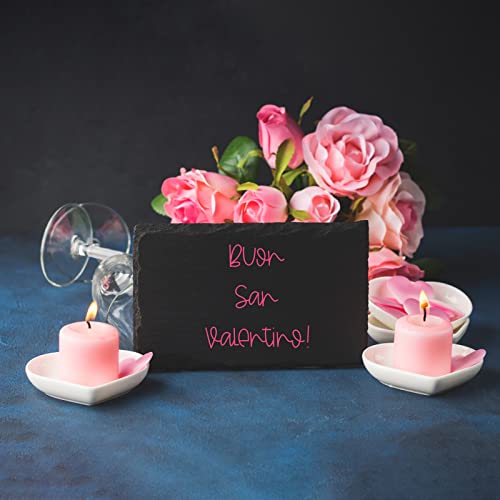 WUWEOT 24 Pack Porcelain Sauce Dish, White Heart-shaped Dip Bowls, 1.5Oz Ceramic Ring Dishes Candle Tray, Seasoning Dishes Appetizer Plates - Image 2