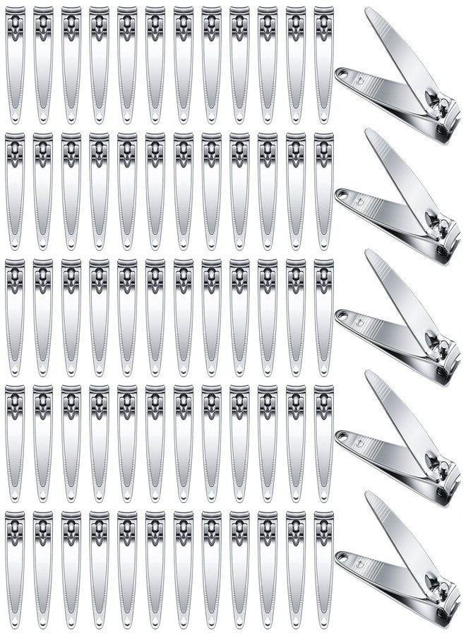 AVERZELLA 100-Pack Nail Clippers Bulk Toenail Fingernail Clippers Pack, Stainless Steel Fingernail Toe Nail Clippers,Portable Mini Nail Cutter Set for Men Women Homeless Care Package Supplies - Image 1
