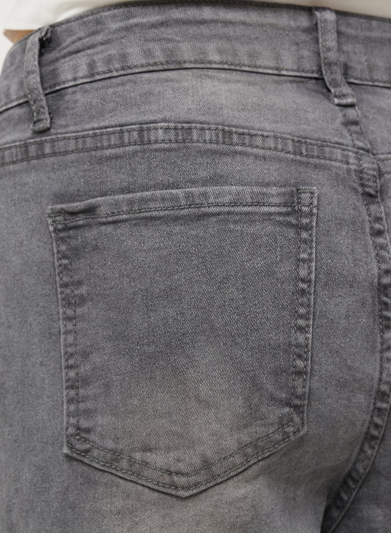 Ginger Mid Rise Straight Fit Jeans - Image 5