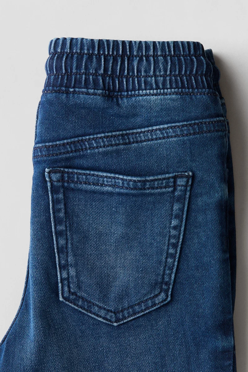 H&M Cotton Denim Joggers
