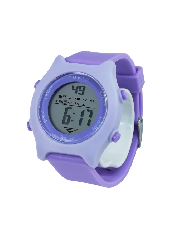 Curio Kids's Plastic Digital Watch CU-2341L-3 - 38 mm