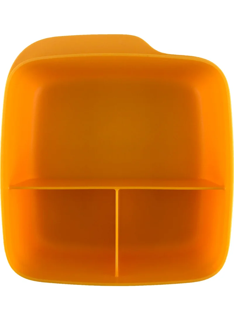 Tupperware Lunch Box with Compartments 550Ml Orange
