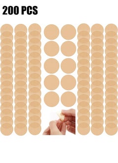 Harse 200-Pieces Disposable Self-adhesive Nipple Protection Stickers For Men, Mens Tape Pasties Patch Nipple Covers Nipple Patch Anti Chafing Nip Protector  - Image 1
