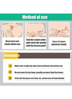 Harse 200-Pieces Disposable Self-adhesive Nipple Protection Stickers For Men, Mens Tape Pasties Patch Nipple Covers Nipple Patch Anti Chafing Nip Protector  - Image 5