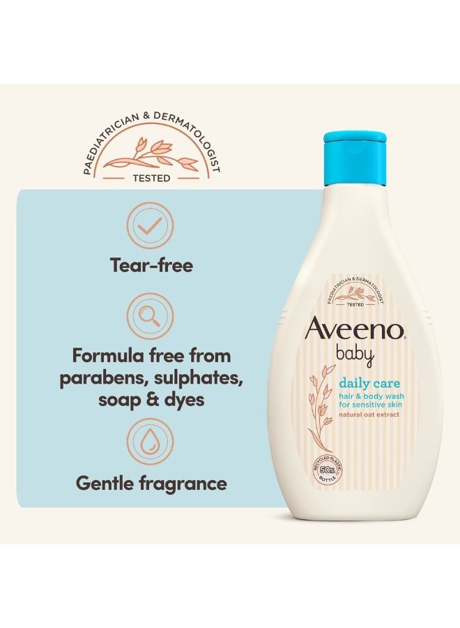 Aveeno Baby Baby Daily Care Hair and Body Wash 250ml - Image 5