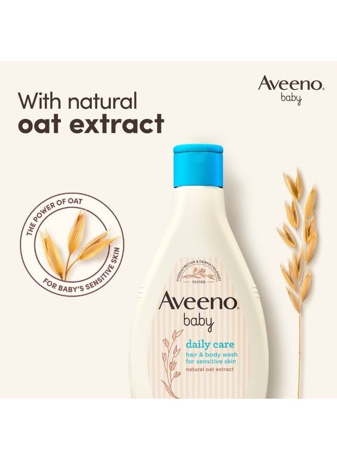 Aveeno Baby Baby Daily Care Hair and Body Wash 250ml - Image 3