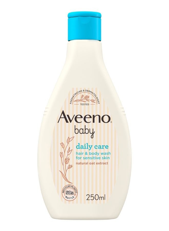 Aveeno Baby Baby Daily Care Hair and Body Wash 250ml - Image 1
