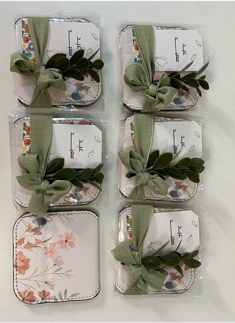 Eid gifts, set of 6 mirrors decorated with ribbons and cards. Happy Eid to you all. - pzsku/Z17B96F0901090C573A23Z/45/1741583545/0841da53-7dfe-4e24-a46e-e1a90ac812c4