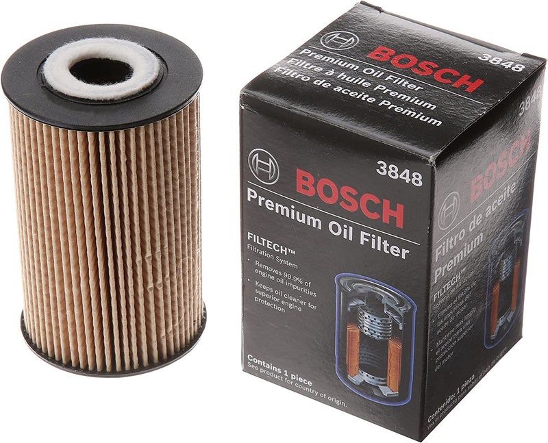 Bosch Automotive 3848 Premium Oil Filter-Compatible With Select Genesis G80;Hyundai Azera,Equus,Genesis,Genesis Coupe,Palisade,Sonata,Veracruz;Kia Cadenza,K900,Sedona,Sorento,Telluride + More - Image 3