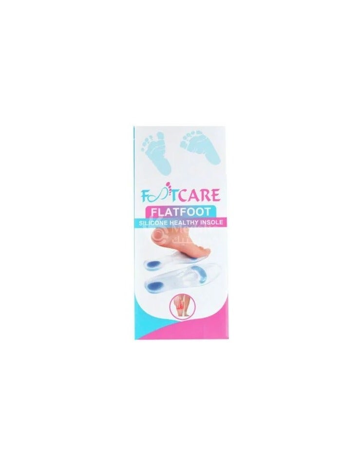 MAS Flat Foot Silicone Healthy Insole 45-46 - Image 1