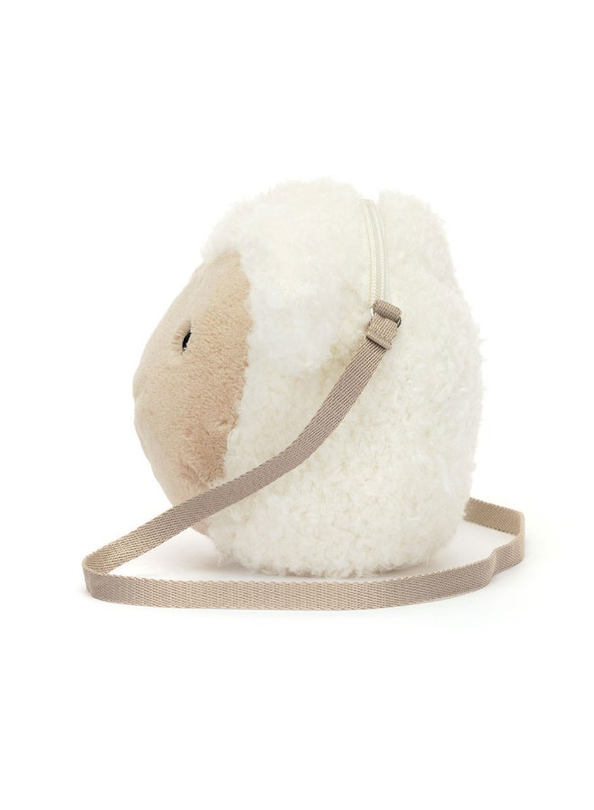 Jellycat حقيبة الحمل الصغيرة - لعبة محشوة ناعمة بأرجل كوردية، هدية عيد الحب اللطيفة للأطفال والبالغين، مجموعة جليكات، 19 سم - Image 2