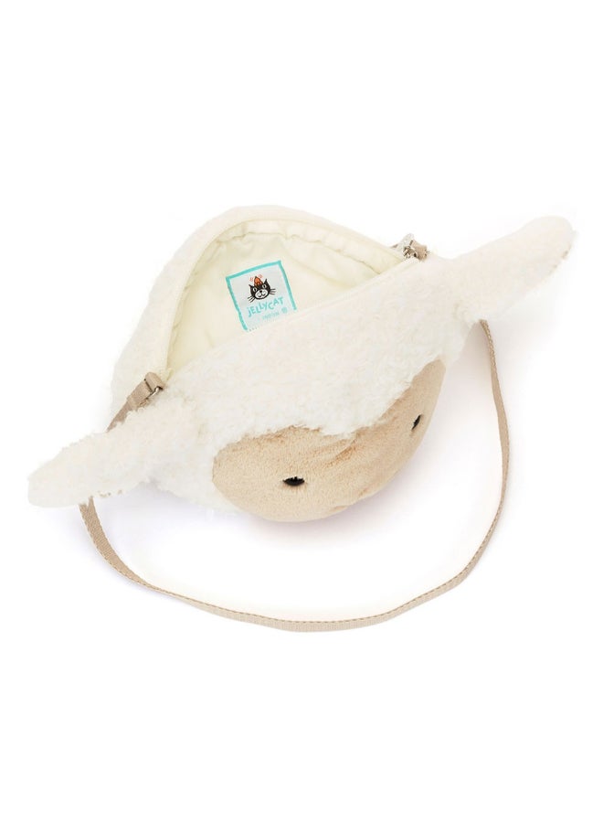 Jellycat حقيبة الحمل الصغيرة - لعبة محشوة ناعمة بأرجل كوردية، هدية عيد الحب اللطيفة للأطفال والبالغين، مجموعة جليكات، 19 سم - Image 4