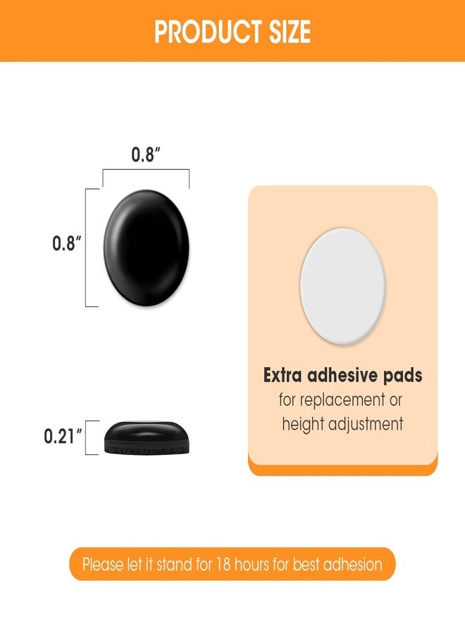 Aieve Black Appliance Slider, 16 Pcs Self Adhesive Appliances Sliders Countertop Caster Wheels, Kitchen Essentials Organization Home Must Have Gadgets - Image 5