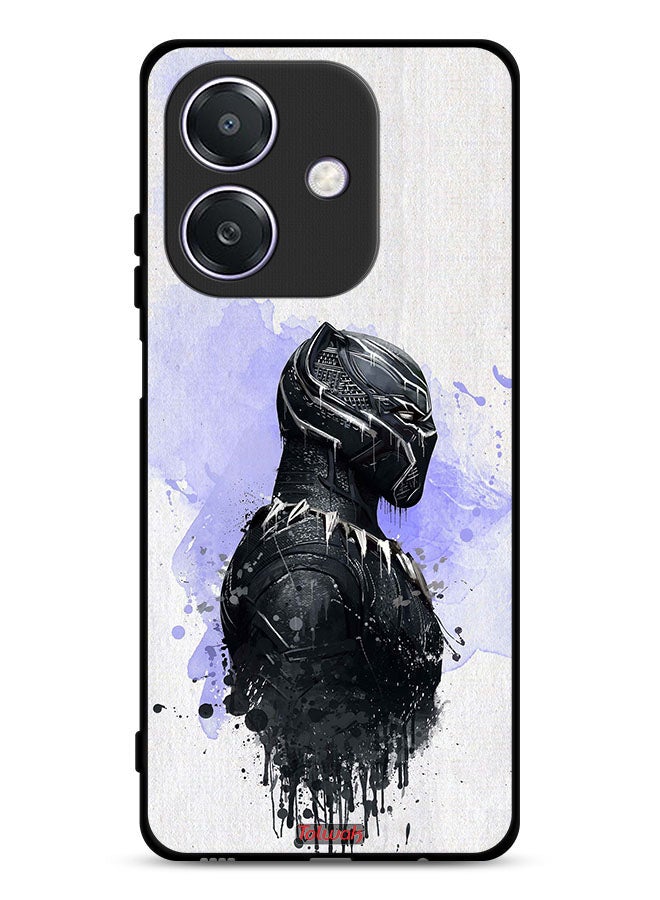 Tolwak Oppo A3x 5G Protective Case Cover Black Panther - Image 1