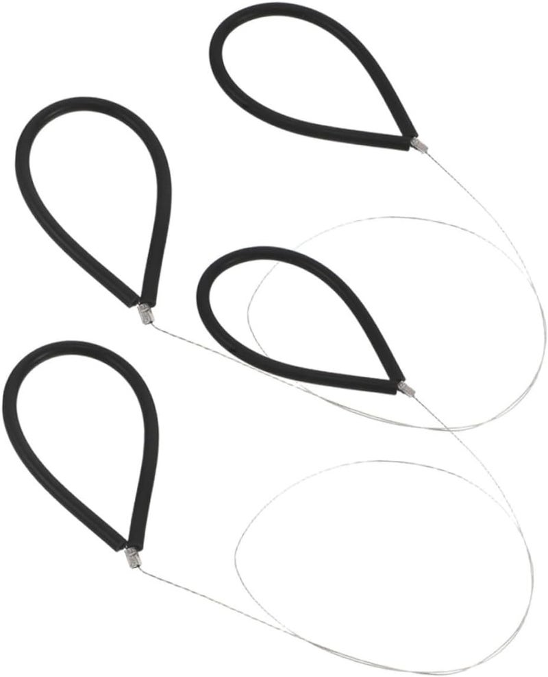 BUTIFULSIC 2pcs Pottery Wire Cutters with Soft Rubber Handles, Clay Wire Tools for Ceramic Sculpting and Mud Cutting, Hand Pottery Tools for Artists and Ceramic Crafting Supplies - Image 1