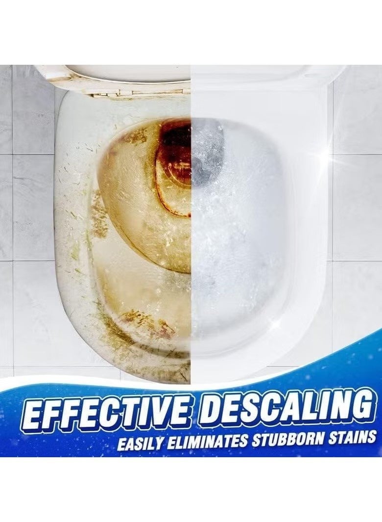 Toilet Bowl Cleaner Tablets, Automatic Toilet Bowl Cleaners with Bleach, Durable Toilet Tank Cleaners with Sustained-Release Technology, Household Toilet Cleaners with Easy Operation - 12 PACK - Image 4