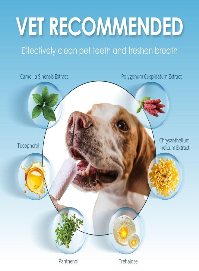 Mooncat Dental Finger Wipes for Dogs & Cats - Easy Teeth Cleaning to Remove Plaque, Tartar & Freshen Bad Breath - Gentle Tooth Wipes for Puppy & Kitten Care - 40 Counts - Image 5