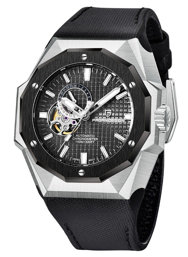 PAGANI DESIGN Men's Automatic Watches 42mm Unique Stainless Steel Mechanical Wrist Watches for Men Japanese NH39 Movement - Image 1