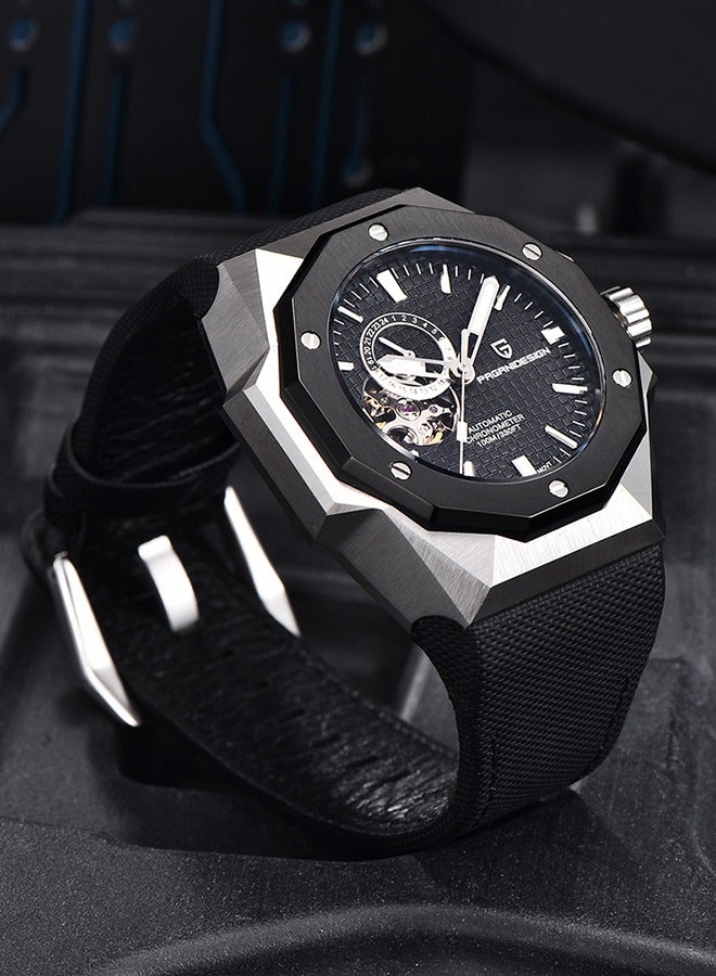 PAGANI DESIGN Men's Automatic Watches 42mm Unique Stainless Steel Mechanical Wrist Watches for Men Japanese NH39 Movement - Image 4