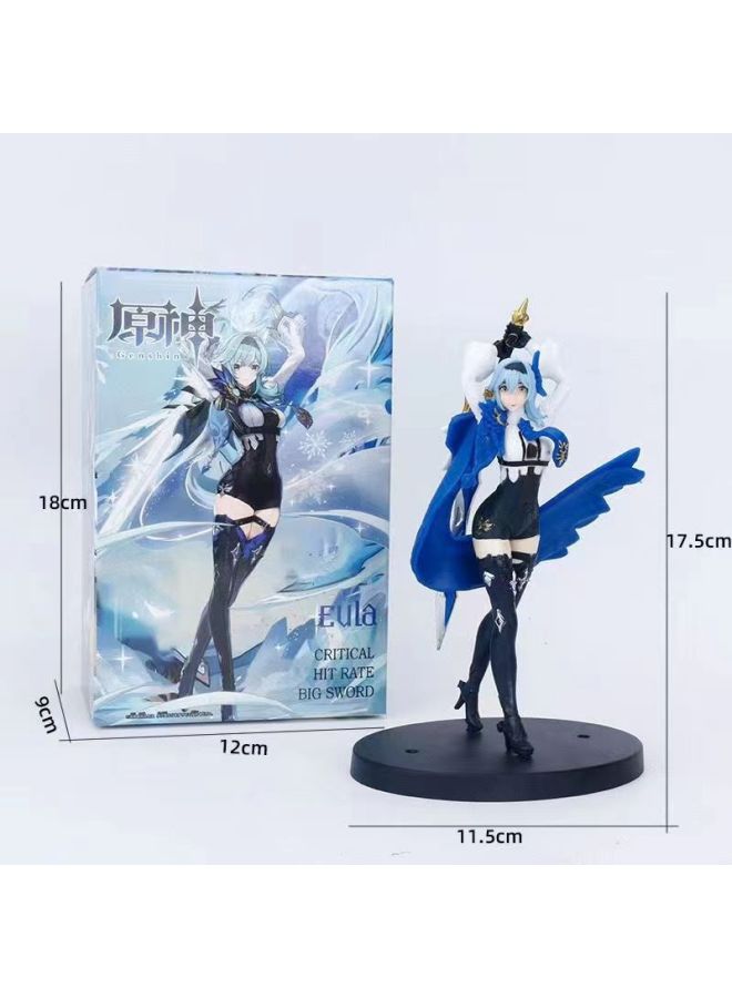 Decoration Children's Toy Gospel Woman Warrior Tide Clothing Auska Hand-made Model Animation Peripheral Collection Decoration Gift-Color:Euler Boxed - Image 1