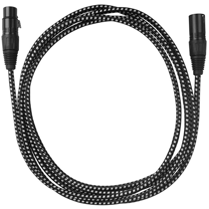 3 Meter XLR Microphone Cable Balanced Audio Cord for Guitar Bass Noise Reduction - Image 1