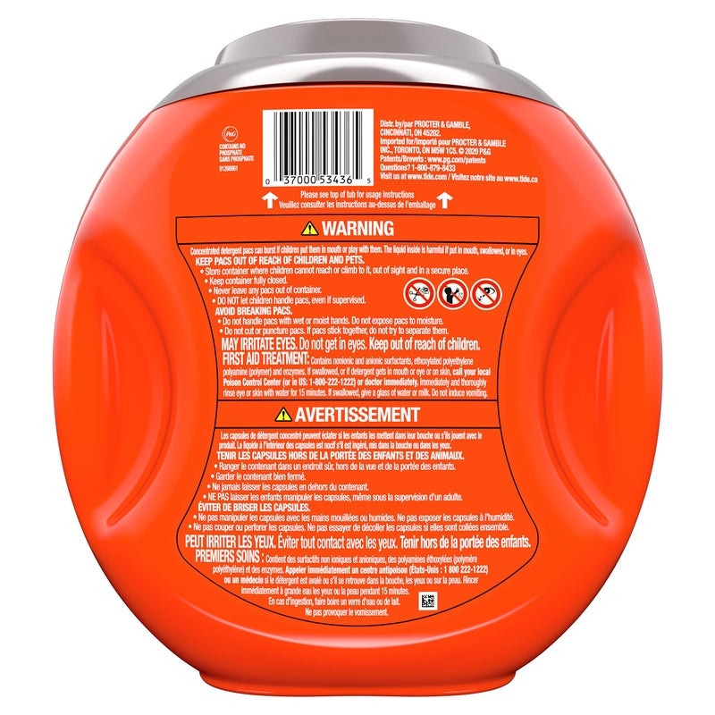 Tide Hygienic Clean Heavy 10x Duty Power PODS Laundry Detergent Soap Pods, Spring Meadow, 41 count, For Visible and Invisible Dirt - Image 3