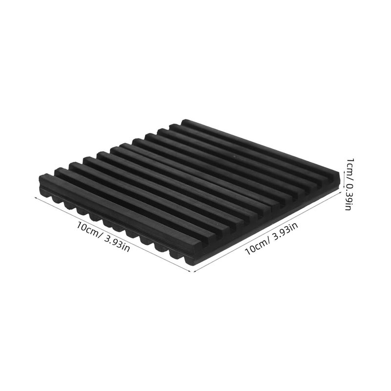 Global trendy simple build ULTECHNOVO 4pcs Rubber Pads for Air Conditioners Shock Absorbing Noise Reducing Easy to Install Suitable for HVAC Systems and All-item matching trendy build Upgraded quality Care processed raw material Neat shape Worldwide popular practical build Hot & cold climate compatible Light precision processed material Daily life matching design Connectable modular Replaceable parts Budget global standard quality Repeated use trusted quality Air & land transit compatible Dense material Multi-style matching design Repeated detach compatible build KSA market compliant quality Upgraded general grade quality Detachable clean Gulf user preference oriented build All temp range compatible build Salt mist resistant Water rust proof Simple multi-color universal build - Image 2