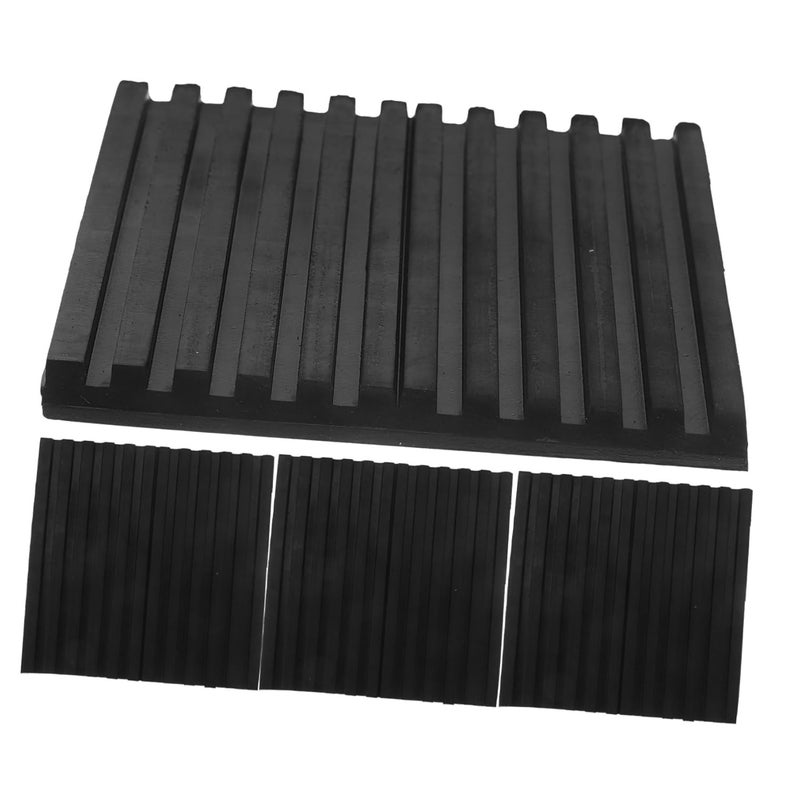 Global trendy simple build ULTECHNOVO 4pcs Rubber Pads for Air Conditioners Shock Absorbing Noise Reducing Easy to Install Suitable for HVAC Systems and All-item matching trendy build Upgraded quality Care processed raw material Neat shape Worldwide popular practical build Hot & cold climate compatible Light precision processed material Daily life matching design Connectable modular Replaceable parts Budget global standard quality Repeated use trusted quality Air & land transit compatible Dense material Multi-style matching design Repeated detach compatible build KSA market compliant quality Upgraded general grade quality Detachable clean Gulf user preference oriented build All temp range compatible build Salt mist resistant Water rust proof Simple multi-color universal build - Image 1
