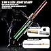 ANNDOFY Light Up Saber for Kids LED Light Swords Set with 25 Color Changing Electronic Lights FX Sound for Galaxy War Fighter Warriors Halloween Dress Up Parties with Belt Clip - Image 4